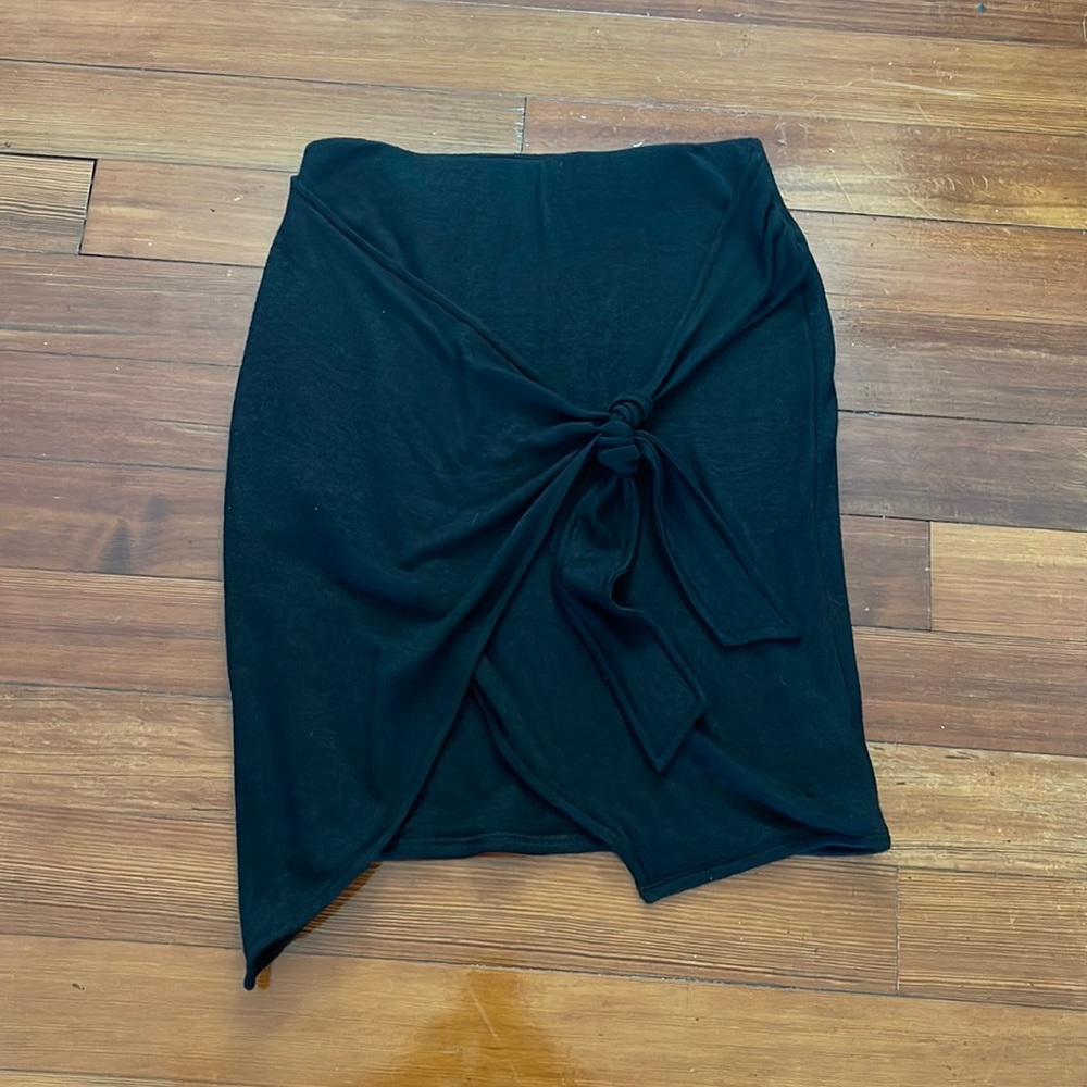 Gap Knit Knot Skirt